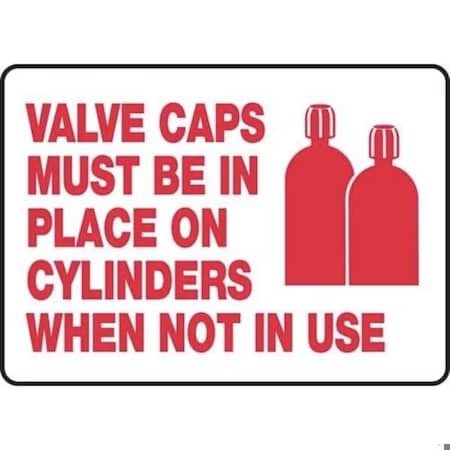 Accuform SAFETY SIGN 10 in  X 14 in  PLASTIC UNIT OF MCPG502VP